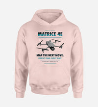 Thumbnail for DJI Matrice 4E design on pink hoodie single side
