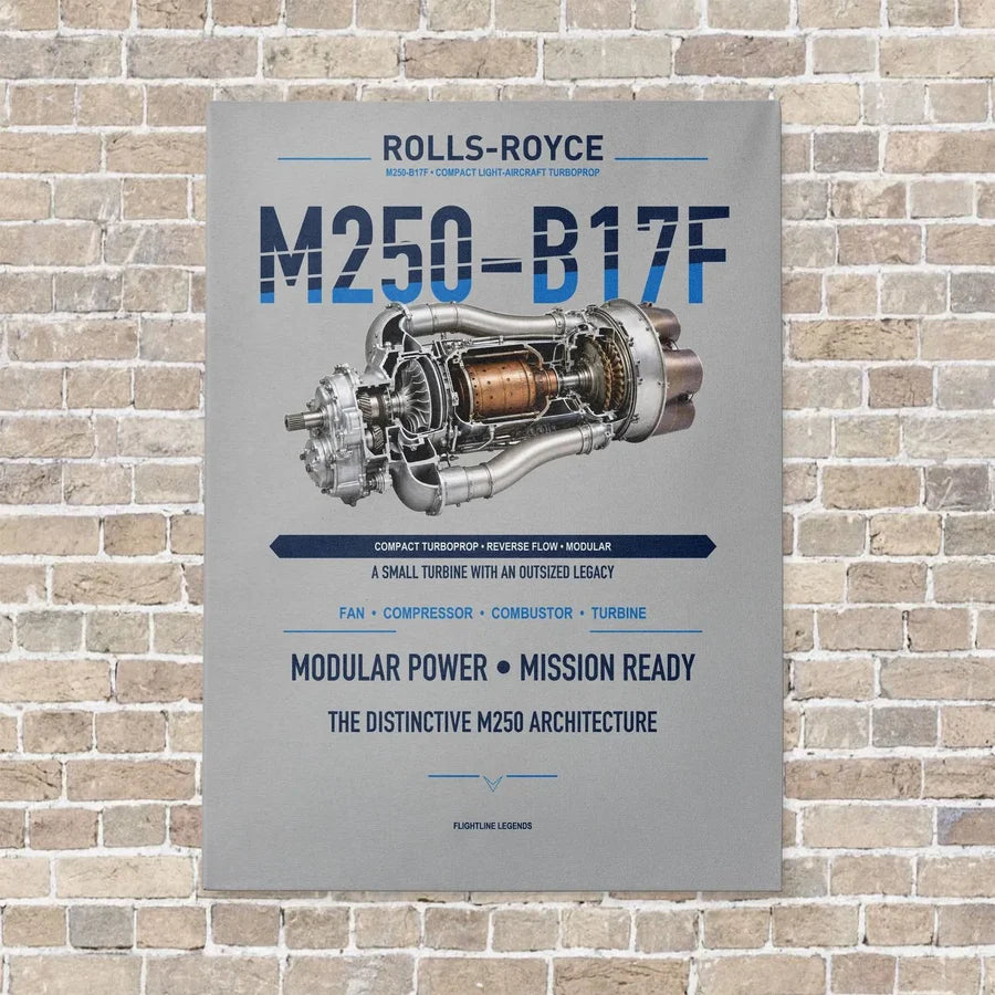M250-B17F vertical canvas print - no frame - light gray background