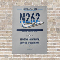 Thumbnail for Nord 262A vertical canvas print - no frame - light gray background