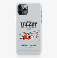 Thumbnail for Sikorsky MH-60T Jayhawk design on light gray magsafe iphone case, for iPhone Pro Max