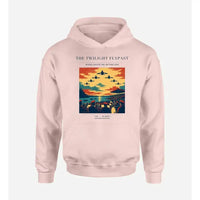 Thumbnail for VINTAGE G4260 - The Twilight Flypast - Premium Hoodie design on pink premium