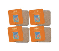 Thumbnail for Jose Maria Cordova International Airport MDE Coaster 4-Pieces-Set - Orange