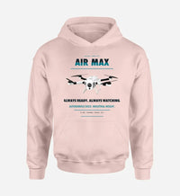 Thumbnail for Percepto Air Max design on pink hoodie single side