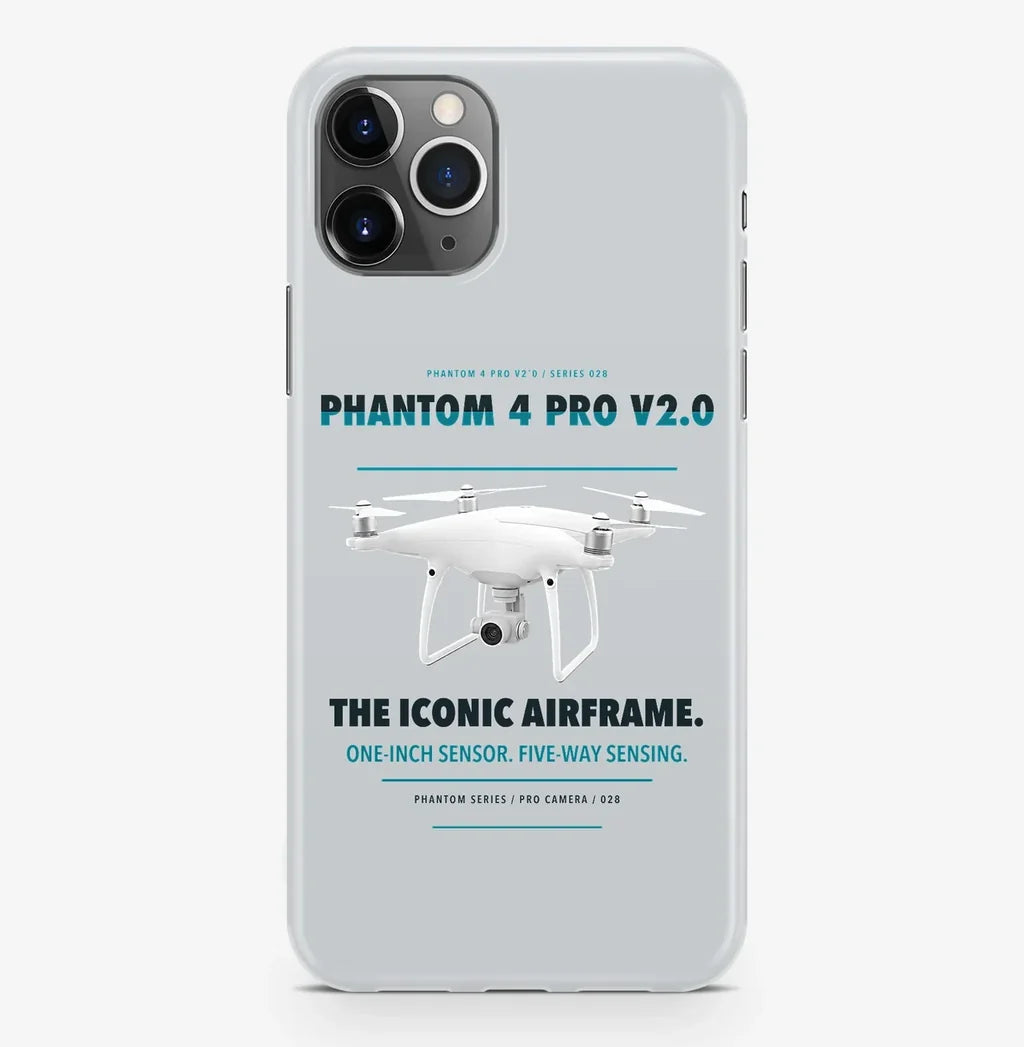 DJI Phantom 4 Pro V2.0 Case ProMax design on light gray iphone case promax