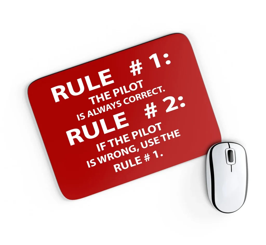 Rule 1 - Pilot is Mouse Pad - view 9