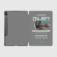 Thumbnail for CF6-80C2 design on gray samsung tablet tablet case