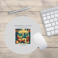 Thumbnail for VINTAGE G4408 - The Hammock Layover - Designed Mouse Pads design on lightgray round