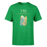 Thumbnail for Brescia Airport (VBS) T-Shirt single-side front print in Green | brescia-airport-vbs-double-side-t-shirt