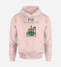 Thumbnail for Mercedita Airport (PSE) design on pink hoodie single-side print