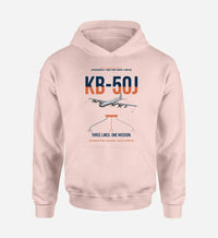 Thumbnail for KB-50J Superfortress design on pink double-side hoodie, single-side print