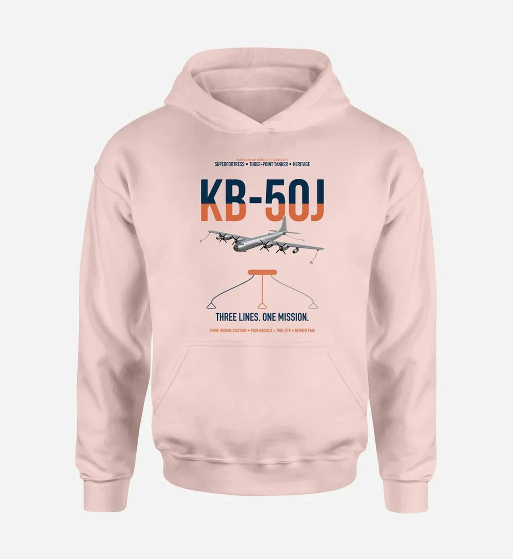 KB-50J Superfortress design on pink double-side hoodie, single-side print