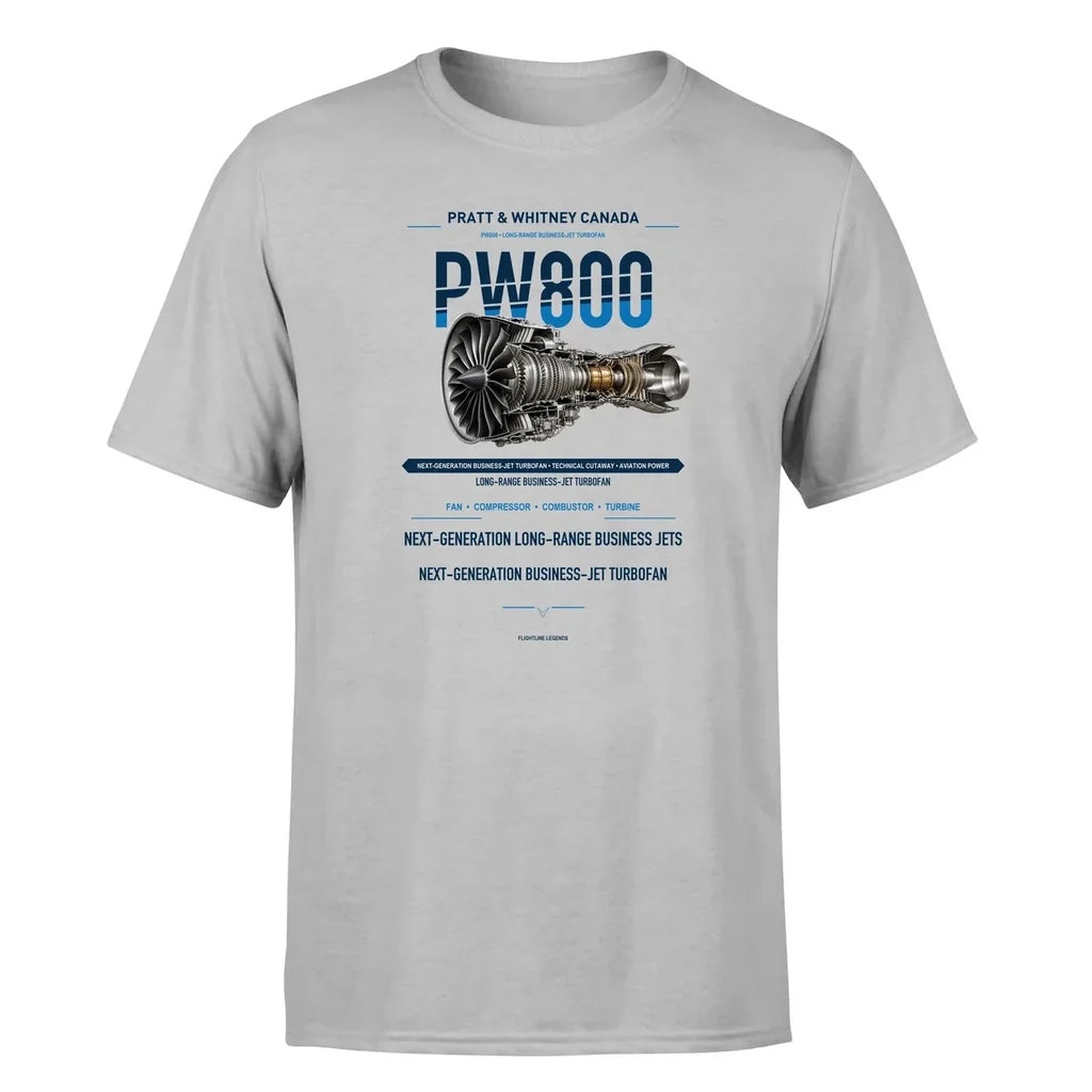 PW800 design on light gray single side