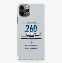 Thumbnail for Beechcraft King Air 260 design on light gray magsafe iphone case, for iPhone Pro Max