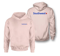 Thumbnail for Southwest Airlines logo on pink double side hoodie