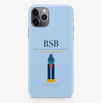 Thumbnail for Brasilia Airport (BSB) design on light blue iPhone 16 Pro MagSafe case