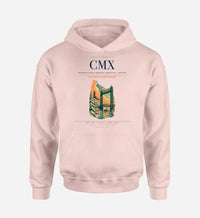 Thumbnail for Houghton County Memorial Airport (CMX) design on pink hoodie single-side print