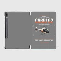 Thumbnail for Guimbal Cabri G2 design on gray samsung tablet tablet case