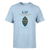 Thumbnail for Kyiv Airport (KBP) Premium T-Shirt Light Blue