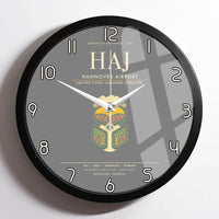 Thumbnail for Hannover Airport HAJ Wall-Clock Framed - Gray