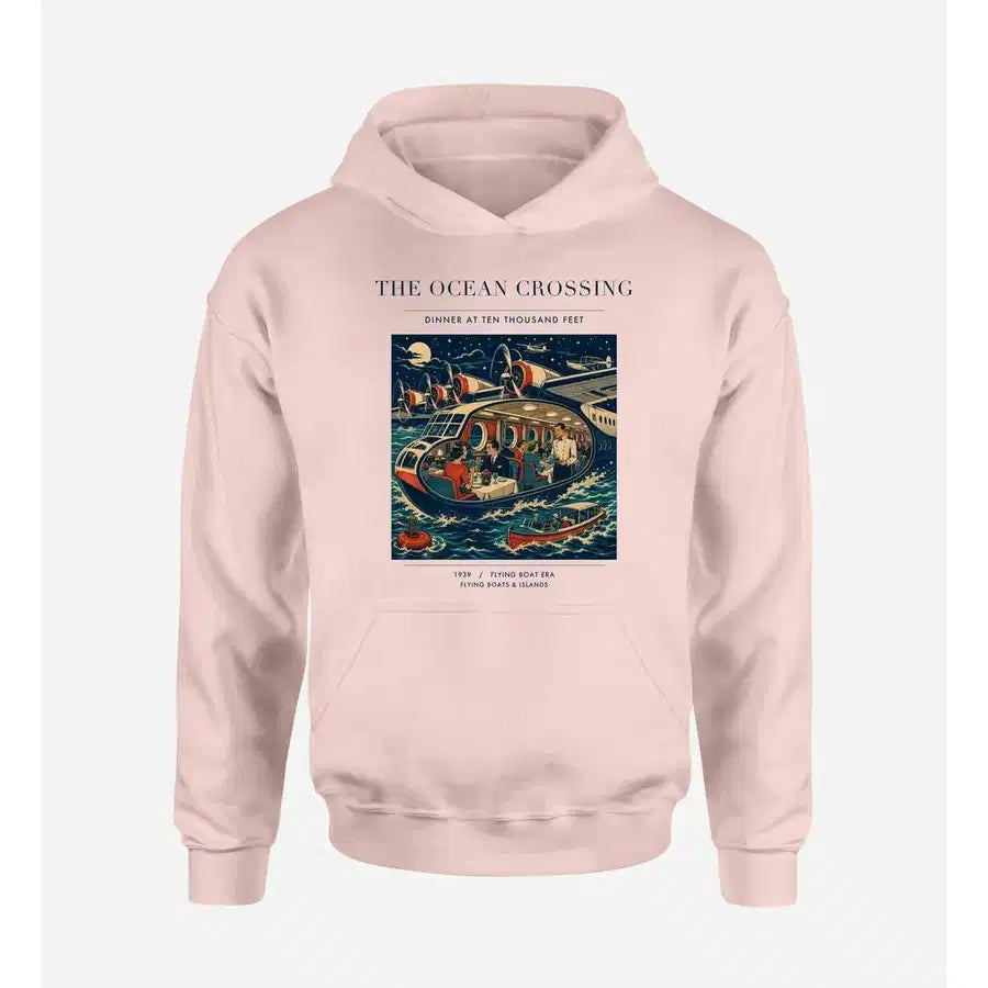 VINTAGE G4058 - The Ocean Crossing - Premium Hoodie design on pink premium