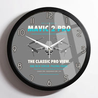 Thumbnail for DJI Mavic 2 Pro design on gray framed wall clock