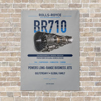 Thumbnail for BR710 vertical canvas print - no frame - light gray background