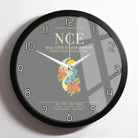 Thumbnail for Nice Cote dAzur Airport NCE Wall-Clock Framed - Gray
