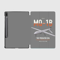Thumbnail for MQ-1B Predator design on gray samsung tablet tablet case