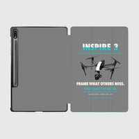 Thumbnail for DJI Inspire 3 design on gray samsung tablet tablet case