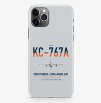 Thumbnail for Boeing KC-767A design on light gray magsafe iphone case, for iPhone Pro Max