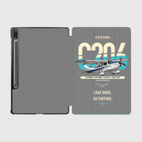 Thumbnail for Cessna 206 Stationair design on gray samsung tablet tablet case
