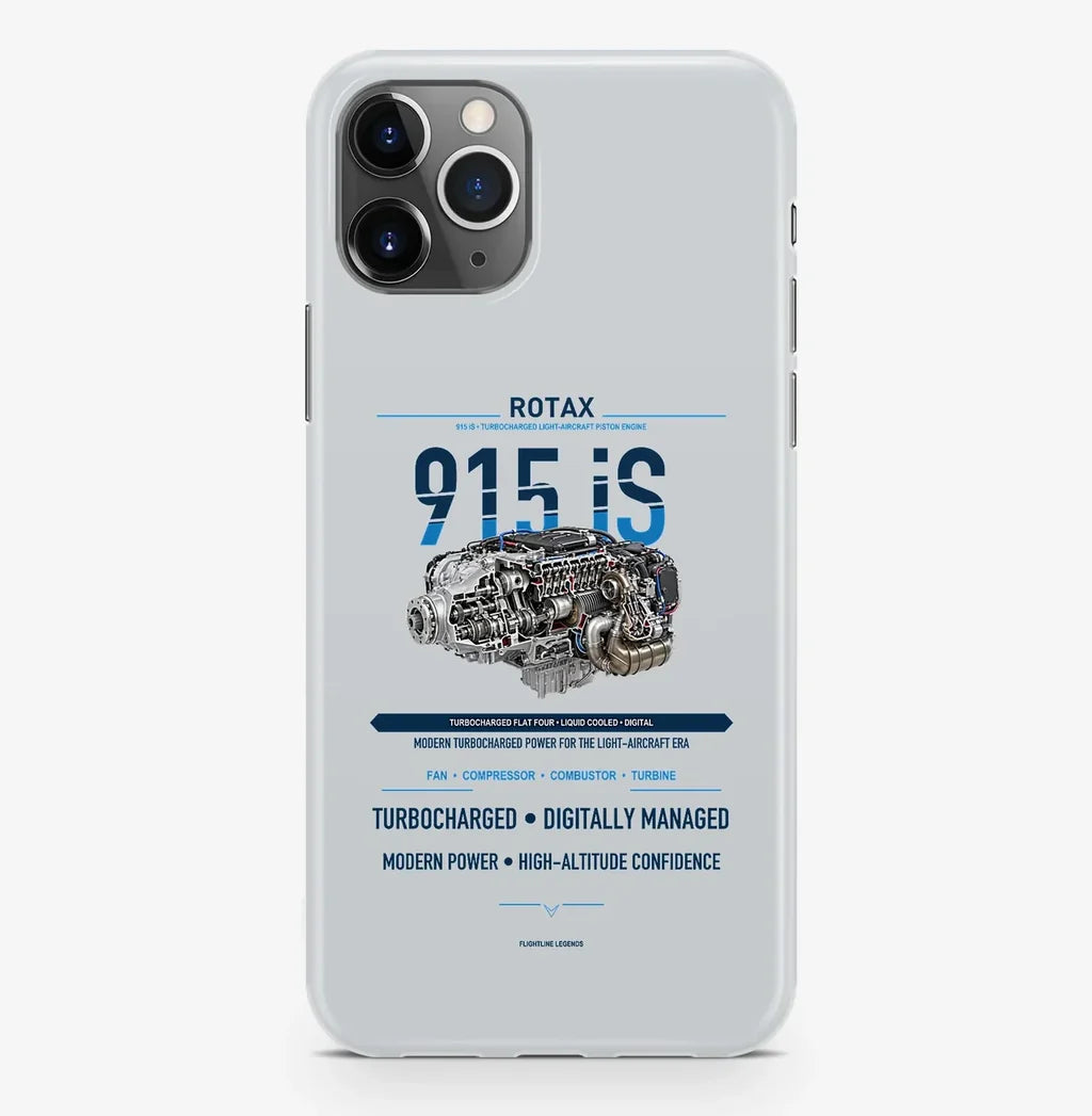915 iS Case ProMax design on light gray iphone case promax