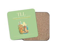 Thumbnail for Lennart Meri Tallinn Airport TLL Coaster 1-Piece - Light Green