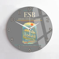 Thumbnail for Ankara Esenboga Airport ESB Wall-Clock No-Frame - Gray