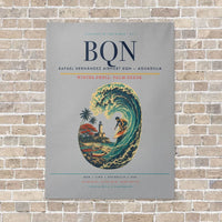 Thumbnail for Rafael Hernández Airport BQN — Aguadilla vertical canvas print - no frame - light gray background