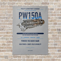 Thumbnail for PW150A vertical canvas print - no frame - light gray background