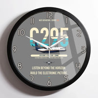 Thumbnail for Airbus C295 SIGINT design on gray framed wall clock