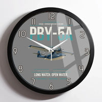 Thumbnail for PBY-5A Catalina design on gray framed wall clock