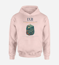 Thumbnail for Bagdogra International Airport (IXB) design on pink hoodie single-side print