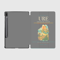 Thumbnail for Kuressaare Airport (URE) design on gray samsung tablet tablet case