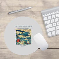 Thumbnail for VINTAGE G4290 - The Frostbite Patrol - Designed Mouse Pads design on lightgray round