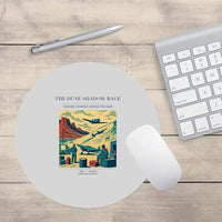 Thumbnail for VINTAGE G4334 - The Dune Shadow Race - Designed Mouse Pads design on lightgray round