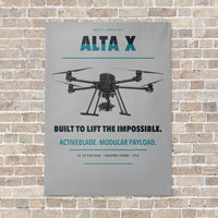 Thumbnail for Freefly Alta X vertical canvas print - no frame - light gray background