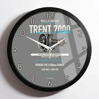 Thumbnail for TRENT 7000 design on gray framed wall clock