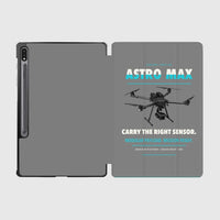 Thumbnail for Freefly Astro Max design on gray samsung tablet tablet case