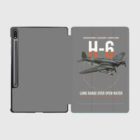 Thumbnail for Heinkel He 111H-6 design on gray samsung tablet tablet case