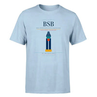Thumbnail for Brasilia Airport (BSB) Premium T-Shirt Light Blue