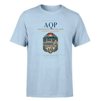 Thumbnail for Arequipa Airport (AQP) Premium T-Shirt Light Blue