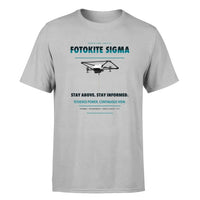 Thumbnail for Fotokite Sigma design on light gray single side