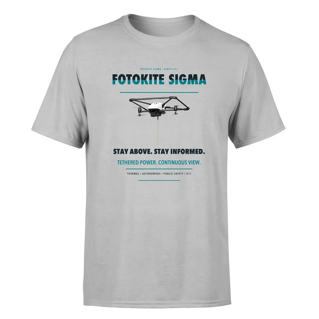 Fotokite Sigma design on light gray single side
